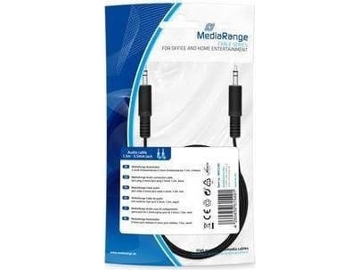 MediaRange MRCS188, 1,8 m, USB A, Mini-USB B, USB 2.0, 0,48 Gbit/sek., Sort