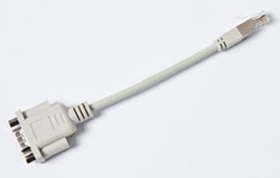Brother - Seriell adapter - RJ-25 (hane) till DB-9 (hane) - för Brother TD-2020, TD-2120N, TD-2130N, TD-2130NHC; P-Touch PT-P900W, PT-P950NW