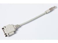 Brother - Seriell adapter - RJ-25 (hane) till DB-9 (hane) - för Brother TD-2020, TD-2120N, TD-2130N, TD-2130NHC; P-Touch PT-P900W, PT-P950NW