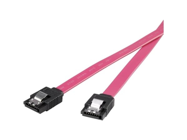 Renkforce Harddiske Tilslutningskabel [1x SATA-tilslutning 7-pol. - 1x SATA-tilslutning 7-pol.] 0.50 m Rød