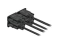 Miniatyrbilde 3 av 4: Delock - Seriellforlengelseskabel - DB-9 (hann) til DB-9 (hunn) - 2 m - tommelskruer - svart