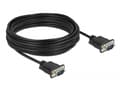 Miniatyrbilde 5 av 5: Delock - Seriell kabel - DB-9 (hann) til DB-9 (hann) - 10 m - tommelskruer - svart