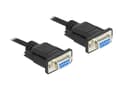 Pikkukuva 2 / 5: DeLOCK 86614, Musta, 0,5 m, RS-232, RS-232, Uros, Uros