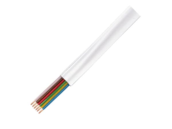LogiLink CM06W, 100 m, Hvid
