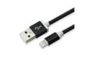 Miniatyrbilde 1 av 5: SBOX IPH7-B, Sort, USB A, Lightning, 1,5 m, Hankjønn, Hankjønn