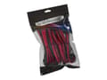Miniatyrbilde 2 av 5: CableMod Classic ModMesh 8+6 Series Cable Extension Kit - Strømkabelsett - svart, rød
