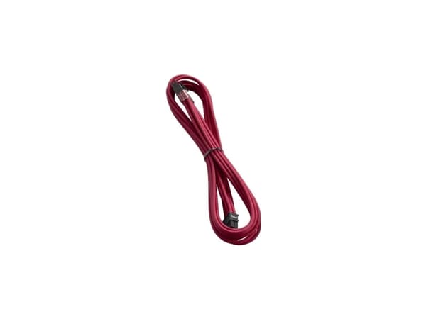 CableMod PRO ModMesh RT-Series - Strømkabel - 8-pins PCIe-strøm (hann) - 60 cm - formstøpt - rød
