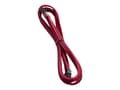 Miniatyrbilde 1 av 3: CableMod PRO ModMesh RT-Series - Strømkabel - 8-pins PCIe-strøm (hann) - 60 cm - formstøpt - rød