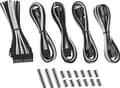 Miniatyrbilde 4 av 4: CableMod Classic ModMesh 8+6 Series Cable Extension Kit - Strømkabelsett - svart, hvit