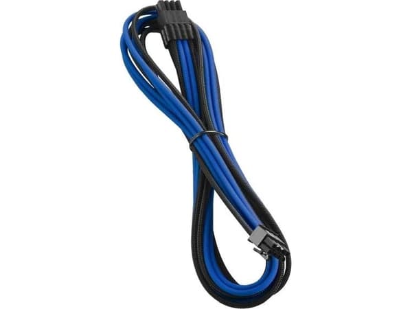 CableMod PRO ModMesh RT-Series - Strømkabel - 8-pins PCIe-strøm (hann) - 60 cm - formstøpt - svart, blå