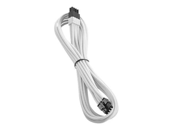 CableMod C-Series PRO - Strømkabel - 8-pins PCIe-strøm (hann) til 8-pins PCIe-strøm (hann) - 60 cm - formstøpt - hvit - for CORSAIR RMi Series RM1000