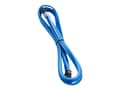 Miniatyrbilde 1 av 3: CableMod PRO ModMesh RT-Series - Strømkabel - 8-pins PCIe-strøm (hann) - 60 cm - formstøpt - lys blå