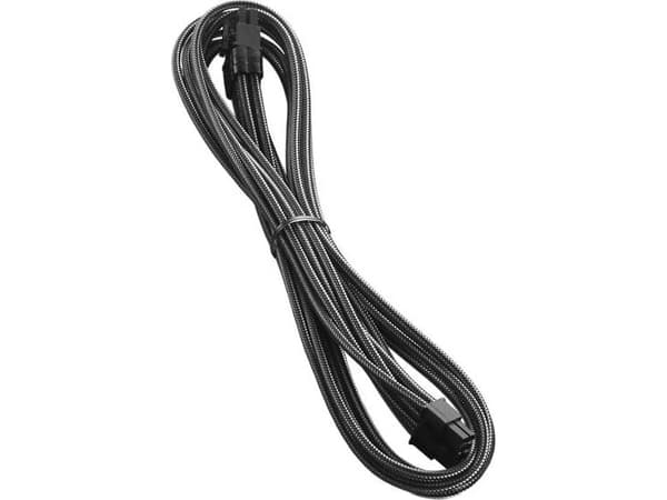 CableMod PRO ModMesh RT-Series - Strömkabel - 8-stifts PCIe-ström (hane) - 60 cm - formpressad - kol