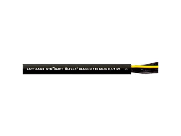 Lapp ÖLFLEX 1120284, 50 m, Kopper, Sort, PVC, 173 kg/km, 419 kg/km