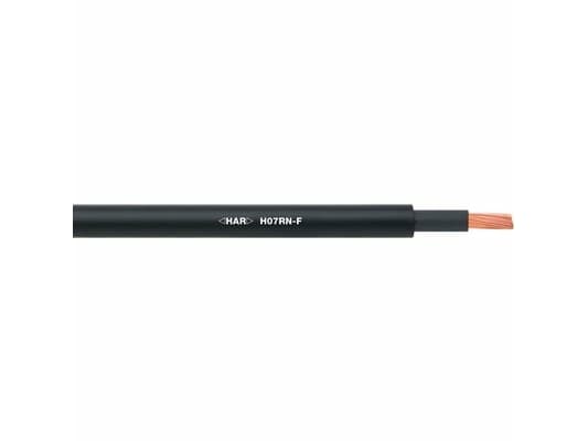 Lapp H07RN-F, 100 m, Sort, 57,6 kg/km, 200 kg/km, 2500 V, 1,5 mm²