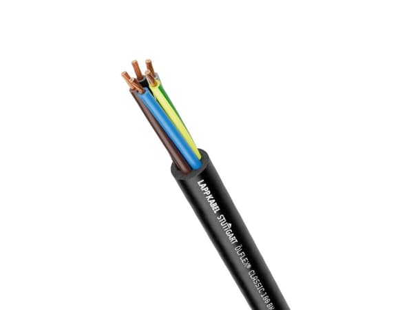 Lapp ÖLFLEX CLASSIC 100 BK 0,6/1 kV, Svart, PVC, 29 kg/km, 112 kg/km, 4000 V, 1 mm ²