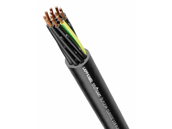 Lapp ÖLFLEX 1120266, 100 m, Kopper, Sort, PVC, 19,2 kg/km, 98 kg/km