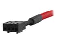 Miniatyrbilde 3 av 5: Noctua NA-SEC1 chromax.red - Forlengelseskabel for viftestrømforsyning - 4-pins PWM (hunn) til 4-pins PWM (hann) - 30 cm - rød