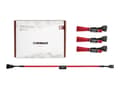 Miniatyrbilde 1 av 5: Noctua NA-SEC1 chromax.red - Forlengelseskabel for viftestrømforsyning - 4-pins PWM (hunn) til 4-pins PWM (hann) - 30 cm - rød