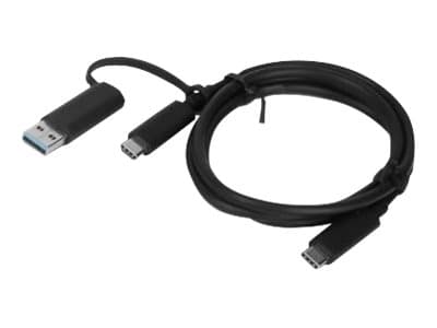 Lenovo - USB-kaapeli - USB-C (han) til USB-C (han) - FRU - ThinkPad Hybrid USB-C with USB-A Dock -laitteelle