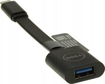 Dell - USB-adapter - 24 pin USB-C (hane) till USB typ A (hona) - USB 3.0 - för Latitude 7275, 7285 2-in-1; XPS 13 9365 2-in-1