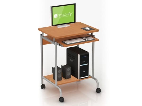 Techly ICA-TB S005, MDF-levy, Pyökki, 600 mm, 450 mm, 750 mm, 12,6 kg