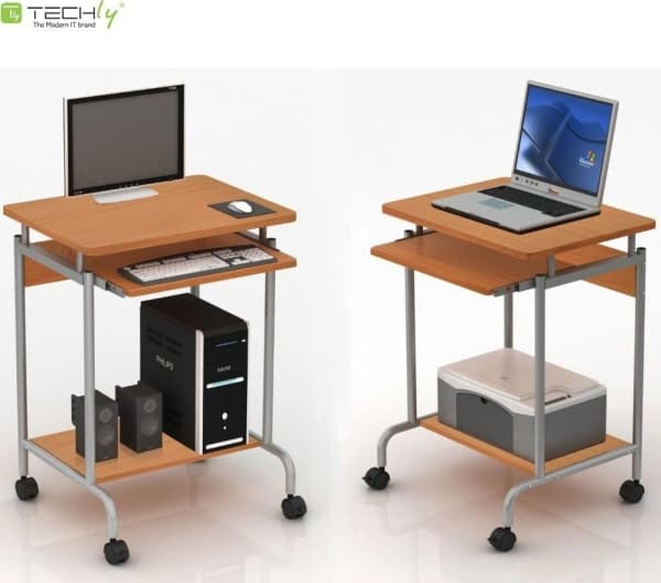 Techly ICA-TB S005, MDF-levy, Pyökki, 600 mm, 450 mm, 750 mm, 12,6 kg