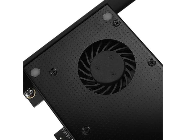 AXAGON PCEM2-DC PCIe 3.0 x4-adapter, 1x M.2 NVMe, 1x M.2 SATA, opptil 22110 - aktiv kjøling