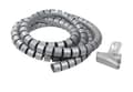 Miniatyrbild 2 av 5: LogiLink Cable Spiral Wrapping Band - Kabelhölje - 1.5 m - grå