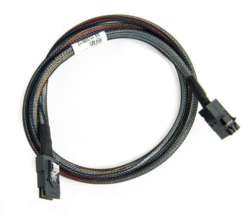 Microchip Adaptec - SAS intern kabel - SAS 6Gbit/s - 4-spors - 4 x Mini SAS HD (SFF-8643) (hann) til 36-pins 4i Mini MultiLane (hann) - 1 m