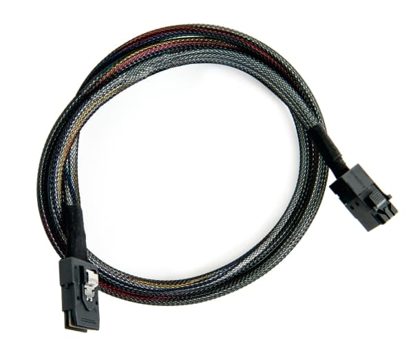 Microchip Adaptec - SAS intern kabel - SAS 6Gbit/s - 4-spors - 4 x Mini SAS HD (SFF-8643) (hann) til 36-pins 4i Mini MultiLane (hann) - 1 m