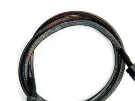 Microchip Adaptec - SAS intern kabel - SAS 6Gbit/s - 4-spors - 4 x Mini SAS HD (SFF-8643) (hann) til 36-pins 4i Mini MultiLane (hann) - 1 m