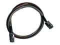 Miniatyrbilde 1 av 5: Microchip Adaptec - SAS intern kabel - SAS 6Gbit/s - 4-spors - 4 x Mini SAS HD (SFF-8643) (hann) til 36-pins 4i Mini MultiLane (hann) - 1 m