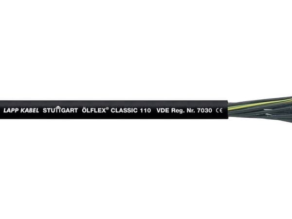 Lapp ÖLFLEX 1119899, 100 m, Sort, 43,2 kg/km, 84 kg/km, 4000 V, 1,5 mm²