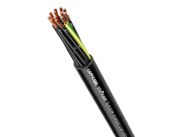 Lapp ÖLFLEX 1119899, 100 m, Sort, 43,2 kg/km, 84 kg/km, 4000 V, 1,5 mm²