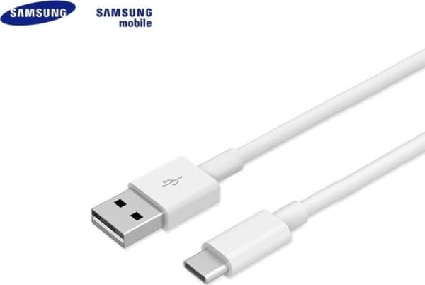 Samsung EP-DN930CWE - USB-kabel - USB (hane) till 24 pin USB-C (hane) - USB 2.0 - 2 A - 1 m - reversibel C-kontakt - för Galaxy Note7