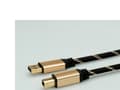 Miniatyrbild 4 av 5: Roline USB-kabel USB 2.0 USB-A hane, USB-B hona 4,50 m Svart, guld dubbelskärmad, guldpläterade kontakter 11.02.8805