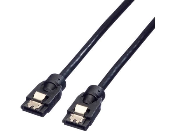 ROLINE 11.03.1552, 0,5 m, SATA III, SATA 7-nastainen, SATA 7-nastainen, uros/naaras, musta