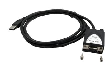 EXSYS EX-1311-2F, Sort, 1,8 m, USB Type-A, DB-9, Hankjønn, Hunkjønn
