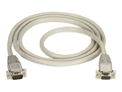 Black Box - Seriell kabel - DB-9 (hann) til DB-9 (hunn) - 3 m - for ABC Manual Switch; Cellular 9600; Industrial Pocket Modem; Pro Switching System
