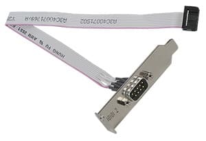 Fujitsu - Serielt panel - DB-9 (hann) - for PRIMERGY RX1330 M4, RX2530 M2, RX2530 M4, RX2530 M5, TX2550 M4, TX2550 M5, TX2560 M2