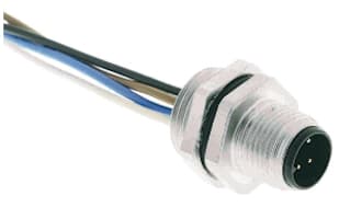 Harting 21 03 371 1405 Seriekabel Svart - Blå - Grå - Hvit 0,5 m M12 M16 (21033711405)
