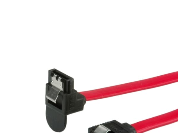 ROLINE 11.03.1565, 1 m, SATA III, SATA 7-pin, SATA 7-pin, Hankjønn/hankjønn, Sort, Rød, Rød
