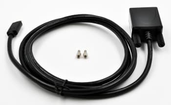EXSYS EX-2311-2F, Musta, 1,8 m, DB-9, Käsiohjain, Hormi, 160 g