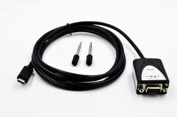 EXSYS EX-2311-2F, Musta, 1,8 m, DB-9, Käsiohjain, Hormi, 160 g