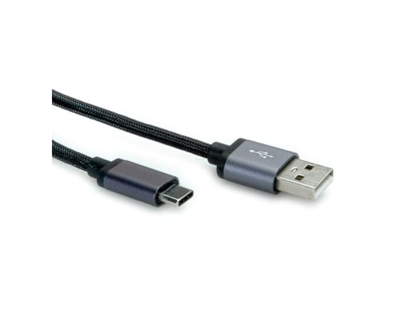 ROLINE 11029027, 0,8 m, USB A, USB C, USB 2.0, 480 Mbit/s, Lajittelu