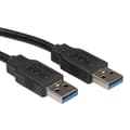Miniatyrbild 5 av 5: ROLINE 11.02.8971, 3 m, USB A, USB A, USB 3.2 Gen 1 (3.1 Gen 1), Hane/Hane, Svart