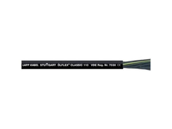 Lapp 1119914, 100 m, Sort, PVC, 48 kg/km, 100 kg/km, 4000 V