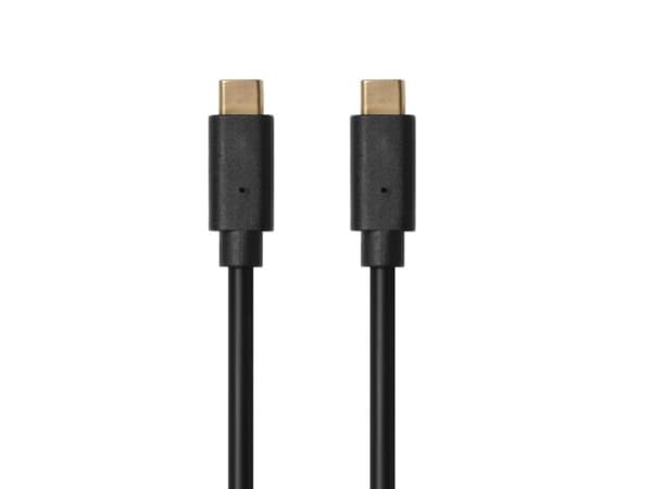 PORT Connect - USB-kabel - 24 pin USB-C (hann) til 24 pin USB-C (hann) - USB 3.1 Gen 2 - 1 m - USB Power Delivery (60W)