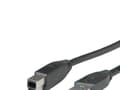 Miniatyrbild 2 av 5: ROLINE 11.02.8870, 1,8 m, USB A, USB B, USB 3.2 Gen 1 (3.1 Gen 1), Hane/Hane, Svart